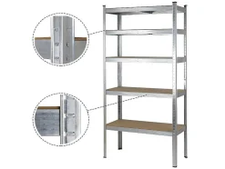 Mbi - Prateleira Metalica De Aluminio 875 Kg X 2