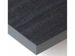 Mesa Consola Extensivel, 260, Para 12 Péssoas, Pés De Madeira, Preto