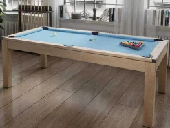 Mesa Convertivel - Mesa De Bilhar E De Ping Pong Balthazar - 213*112*81.5 Cm - Azul