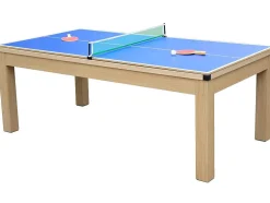 Mesa Convertivel - Mesa De Bilhar E De Ping Pong Balthazar - 213*112*81.5 Cm - Azul