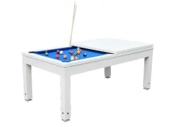 Mesa Convertivel - Mesa De Bilhar Snooker - Altura Ajustavel - 207*114*79 Cm