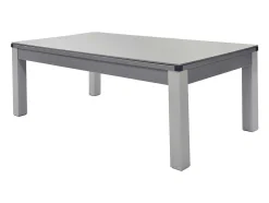 Mesa Convertivel - Mesa De Bilhar E De Ping Pong Balthazar - 213*112*81.5 Cm - Cinzento