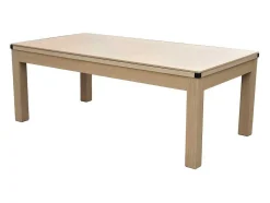 Mesa Convertivel - Mesa De Bilhar E De Ping Pong Balthazar - 213*112*81.5 Cm - Vermelho