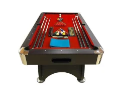 Mesa De Bilhar De 7 Pés Completa Com Acessórios Iron Red