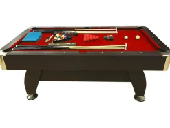 Mesa De Bilhar De 7 Pés Completa Com Acessórios Iron Red