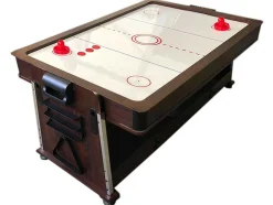 Mesa De Bilhar 7 Pés Multijogo Azul Air Hockey + Ping Pong - Stark