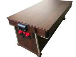 Mesa De Bilhar 7 Pés Multijogo Azul Air Hockey + Ping Pong - Stark
