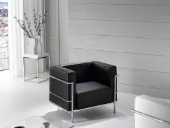 Mesa De Canto Com Tampo Em Mdf Lacado Em Branco Brilho Sobre Estrutura Em Aco Inoxidavel, 2041