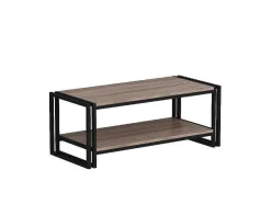 Mesa De Centro Carmela, Nozes, 102X45X40 Cm, Epikasa