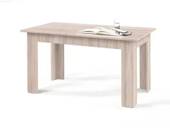 Mesa De Jantar Ou Cozinha Almirante 140X80Cm Sonoma
