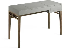 Mesa De Toucador Com Tampo Em Mdf Lacado Em Niebla Brillo 7001
