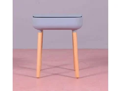 Mesa Lateral Pop Estilo Nordico - Cinza
