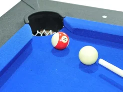 Mesa Transformavel De Bilhar E Ping-Pong Cor Preta De C182 X L102 X A80 Cm - Sousa