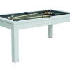 Mesa Transformavel De Bilhar E Pingpong Cor Branca De C182 X L102 X A80 Cm - Henk