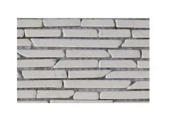 Mosaico De Chao E De Parede Em Marmore Cor Creme Pack De 1 M - Moyali