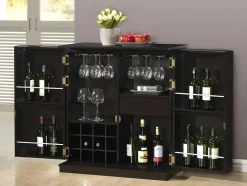 Móvel Bar Gordon - Seringueira E Mdf - Cor Branco