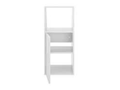 Móvel Com Inclinacao 1 Porta E 1 Nicho Branco - Adezio