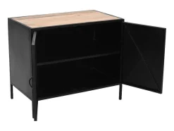 Móvel Para Colocar Sob O Lavatório Em Metal 2 Portas 95 Cm - Orionis