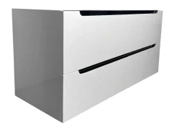 Móvel Para Colocar Sob O Lavatório Suspenso Branco C120 X A57 Cm - Selita