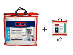 Pack Dodo Edredão 220 X 240 Cm Antitranspirante + 2 Almofadas 60 X 60 Cm Efeito Refrescante Fresh Control
