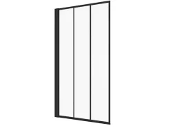 Painel De Banheira Giratorio Preto Mate Visual Atelier 80 X 140 Cm - Dolana