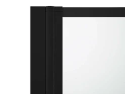 Painel De Banheira Giratorio Preto Mate Visual Atelier 80 X 140 Cm - Dolana