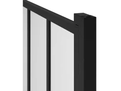 Painel De Banheira Preto Mate Estilo Atelier 80X140 Cm - Urbanik