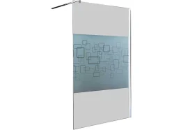 Painel De Duche A Italiana Paulina Ii Serigrafado - 140X190 Cm