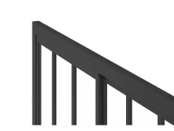 Painel De Duche Com Porta De Correr Preto Mate Estilo Industrial 100 X 80 X 195 Cm - Urbanik