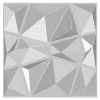 Painel De Parede 3D Angly Para Pintar - Pack De 3M - Lote De 12 Pecas