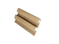 Painel De Parede 3D Pack De 2,83 M Cor Madeira Natural Conjunto De 8 Pecas - Flint