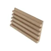 Painel De Parede 3D Pack De 3,71 M Cor Madeira Natural Clara Conjunto De 8 Pecas - Tatiana