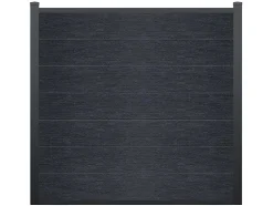 Painel De Vedacao Em Composito Para Enterrar No Chao Enola A.181 Cm - Antracite