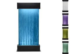Parede De Bolhas De Agua Cecily - Leds Com Cores Que Mudam - A.122 Cm