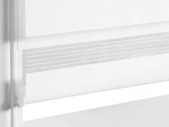Persiana Enrolavel Dia / Noite Em Poliester - 120 X 180 Cm - Branco - Barili