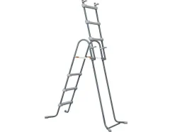 Piscina Tubular Redonda Cinzenta Com Bomba Filtradora De Cartucho D.427 X A.107 Cm - Nisoka