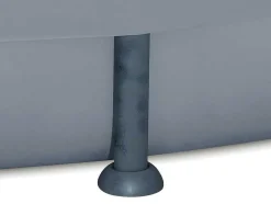 Piscina Tubular Redonda Cinzenta Com Bomba Filtradora De Cartucho D.427 X A.107 Cm - Nisoka