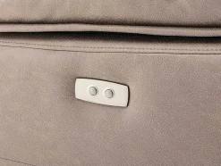 Poltrona Articulada Elétrica Em Tecido Cor Taupe - Dolene
