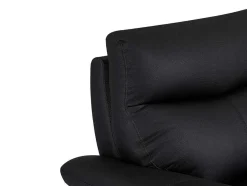 Poltrona Em Couro Preto - Atesso