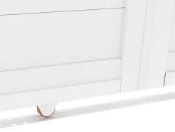 Portão De Correr Aluminio C416 X A180 Cm Branco - Nazario