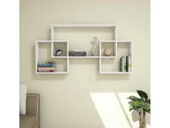 Prateleira Isabel, Branco, 150X22X75 Cm, Epikasa