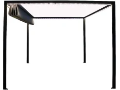 Pérgola Autonoma Em Aluminio Nitero Com Led - C294 X L294 X A230 Cm