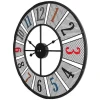 Relógio De Parede Birmingham - Metal - D.50 Cm - Multicolor