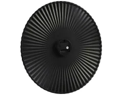 Relógio De Parede Design D. 50 Cm Metal Cinza Antracite - Felinar