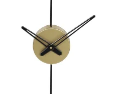 Relógio De Parede Em Metal D. 47 Cm Preto - Hamona