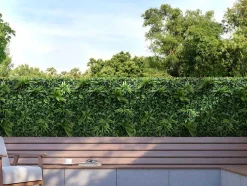 Revestimento De Parede Vegetal Sintetico Verde, Pack De 1 M - Delvin