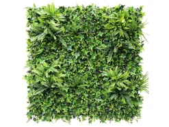 Revestimento De Parede Vegetal Sintetico Pack De 1 M Cor Verde - Matcha