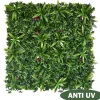 Revestimento De Parede Vegetal Sintetico Pack De 1 M Cor Verde - Ikaz