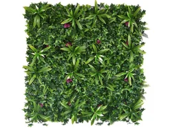 Revestimento De Parede Vegetal Sintetico Pack De 1 M Cor Verde - Ikaz