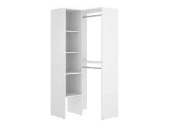 Roupeiro De Canto C79 Cm Branco - Ferdinand